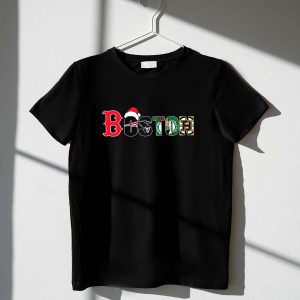 Boston Red Sox Patriots Celtics Bruins Christmas T-Shirt For Fans