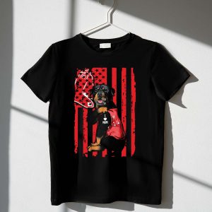 Boston Red Sox Rottweiler Love Mom T-Shirt - Perfect Gift For Dog Lovers