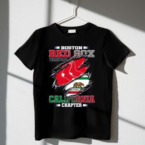 Boston Red Sox Territory California Chapter Graphic T-Shirt For Fans
