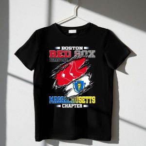 Boston Red Sox Territory T-Shirt - Massachusetts Chapter Fan Apparel