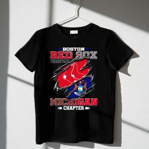 Boston Red Sox Territory Michigan Chapter T-Shirt - Fan Apparel