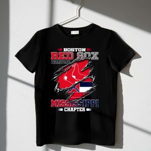 Boston Red Sox Mississippi Chapter T-Shirt - Fan Gear For Supporters