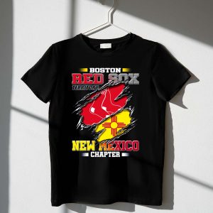Boston Red Sox New Mexico Chapter T-Shirt - Fan Gear For Mlb Supporters