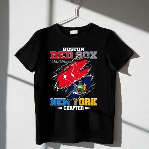 Boston Red Sox New York Chapter T-Shirt - Fan Apparel For Mlb Lovers