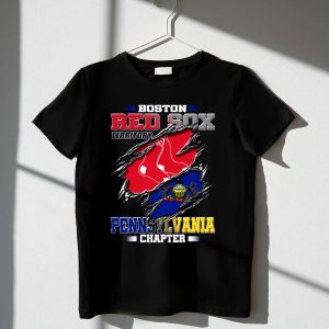 Boston Red Sox Pennsylvania Chapter T-Shirt - Fan Apparel & Gifts