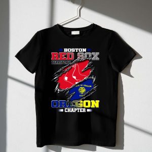 Boston Red Sox Oregon Chapter T-Shirt - Perfect Fan Apparel