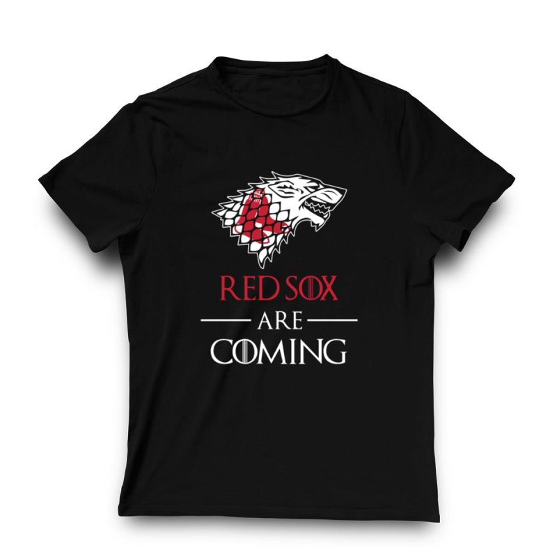Funny Game of Thrones Boston Red Sox Stark House T-Shirt for Fans - Image 3