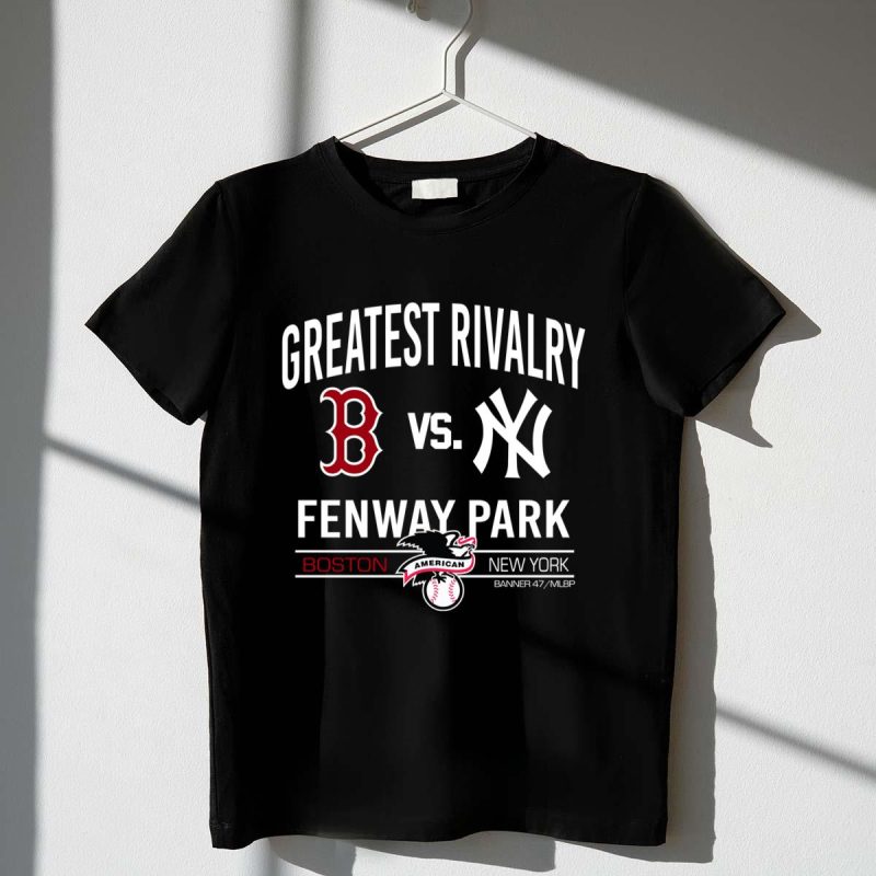 Boston Red Sox vs New York Yankees Rivalry T-Shirt - Fenway Park Design
