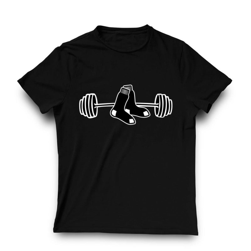 Boston Red Sox Weightlifting T-Shirt for Fitness Enthusiasts - Image 3