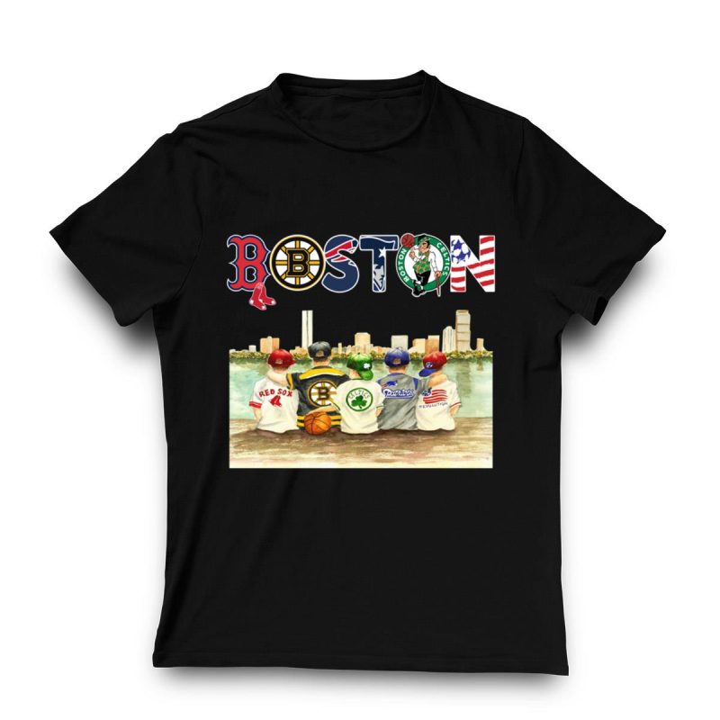 Chibi Boston Sports Teams T-Shirt - Red Sox, Bruins, Celtics, Patriots, Revolution - Image 3