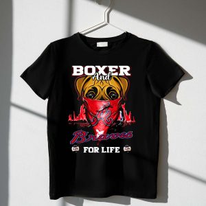 Boxer And Braves For Life Graphic T-Shirt - Perfect Casual Wear