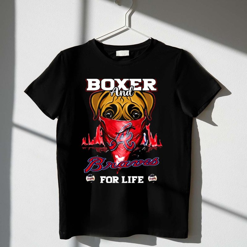 Boxer And Braves For Life Graphic T-Shirt - Perfect Casual Wear