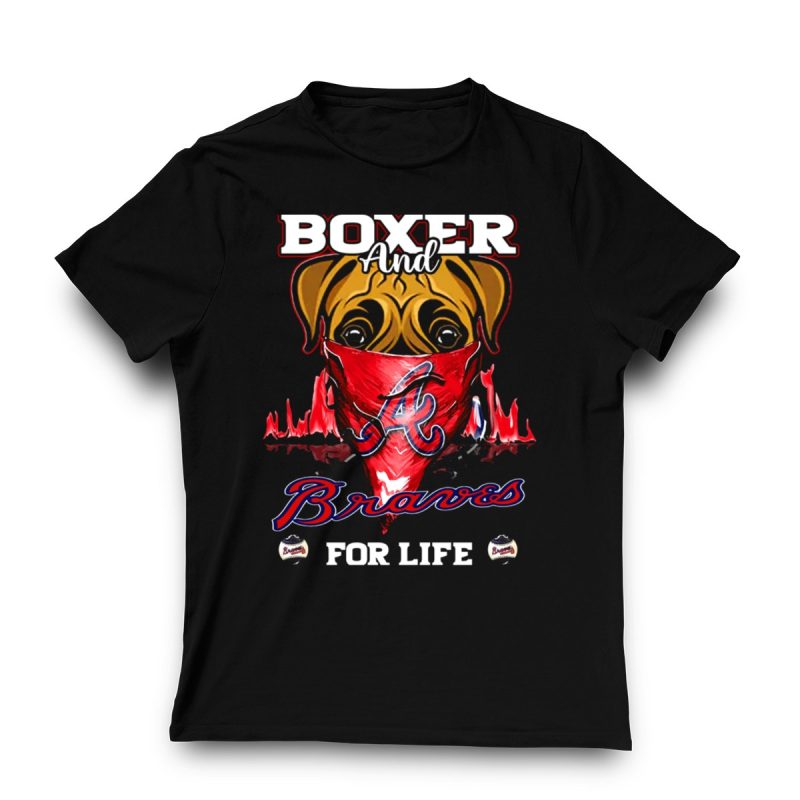 Boxer And Braves For Life Graphic T-Shirt - Perfect Casual Wear - Image 3
