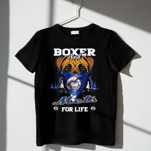 New York Mets Boxer And Mets For Life T-Shirt - Fan Apparel