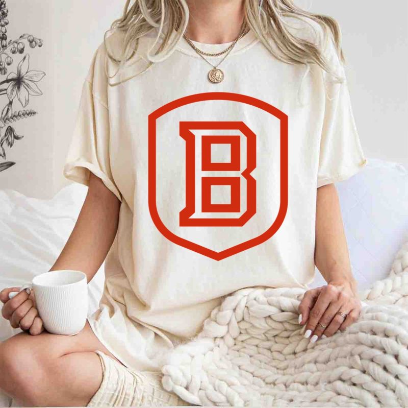 Bradley Braves Shield Emblem B T Shirt t shirt t shirt 1 1