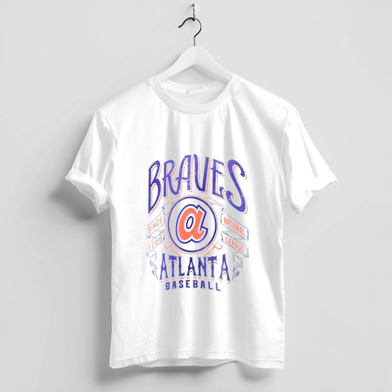 Atlanta Braves Baseball Since 1966 Vintage T-Shirt For Fans - Image 4