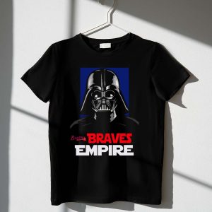 Braves Empire Darth Vader Graphic T-Shirt For Star Wars Fans