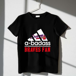 Braves Fan Badass Sports Graphic T-Shirt For Ultimate Team Spirit