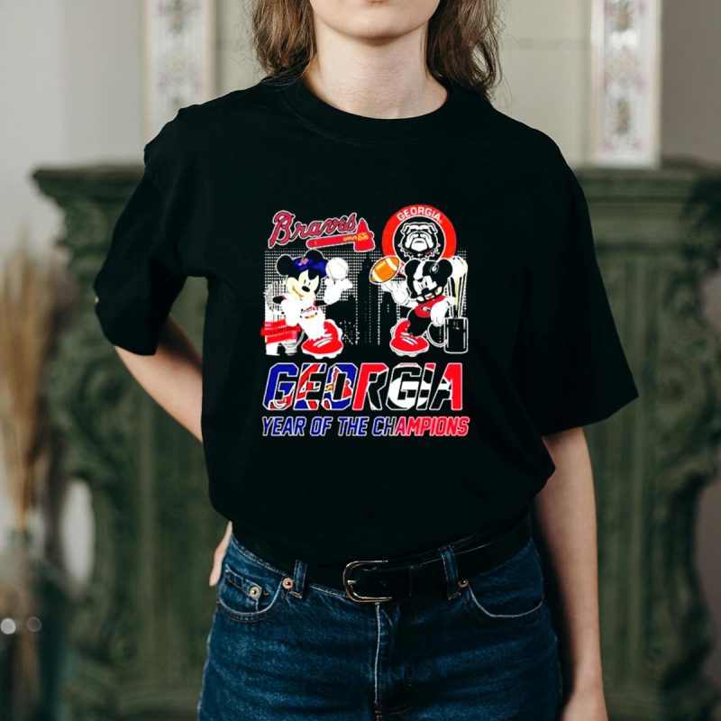 Georgia Bulldogs Champions T-Shirt - Celebrate Your Team Spirit! - Image 2