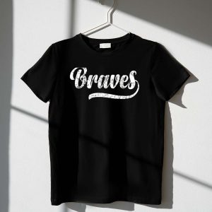 Vintage Braves Mascot T-Shirt | Retro Sports Team Apparel