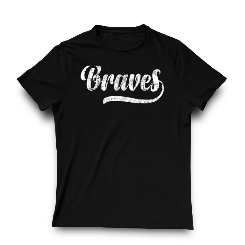 Vintage Braves Mascot T-Shirt | Retro Sports Team Apparel - Image 3