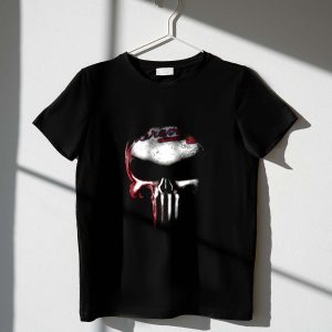 Atlanta Braves Punisher Skull T-Shirt For Fans - Stylish & Unique Design