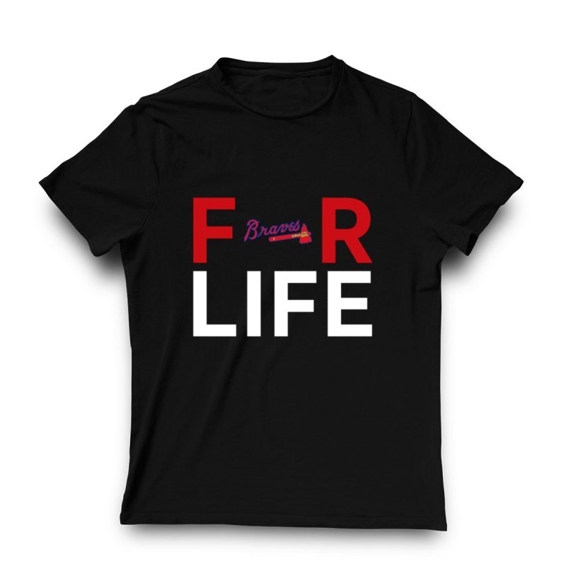 Braves Tomahawk Logo T-Shirt For Atlanta Fans - Bold & Stylish Design - Image 3