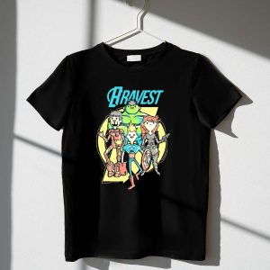 Bravest Heroes Adventure Assemble Characters T-Shirt For Fans