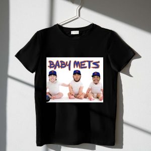 New York Mets Baby T-Shirt Featuring Brett Baty, Mark Vientos & Francisco Alvarez