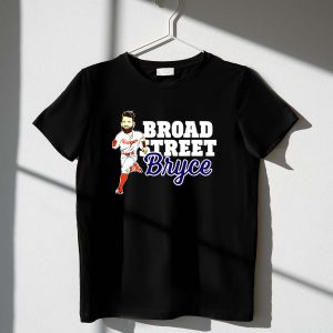 Bryce Harper Phillies Baseball T-Shirt - Broad Street Style Running Tee