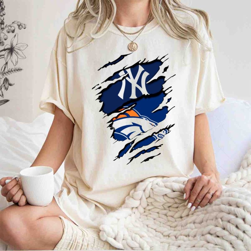 Broncos Yankees T Shirt t shirt 1 1