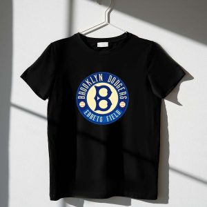 Vintage Brooklyn Dodgers Ebbets Field Baseball T-Shirt For Fans