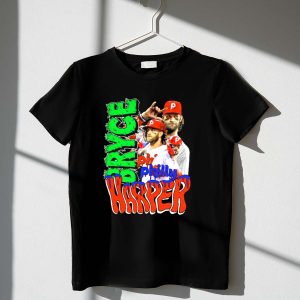 Bryce Harper Chosen One T-Shirt - Red Cap Design for Phillies Fans