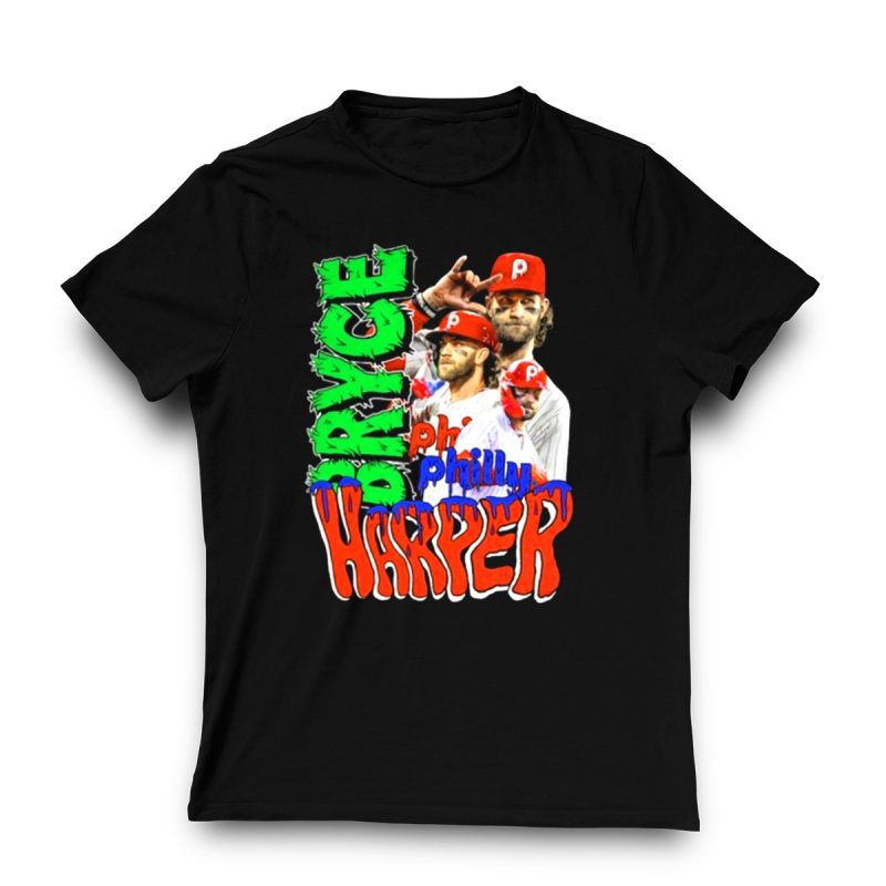 Bryce Harper Chosen One T-Shirt - Red Cap Design for Phillies Fans - Image 3