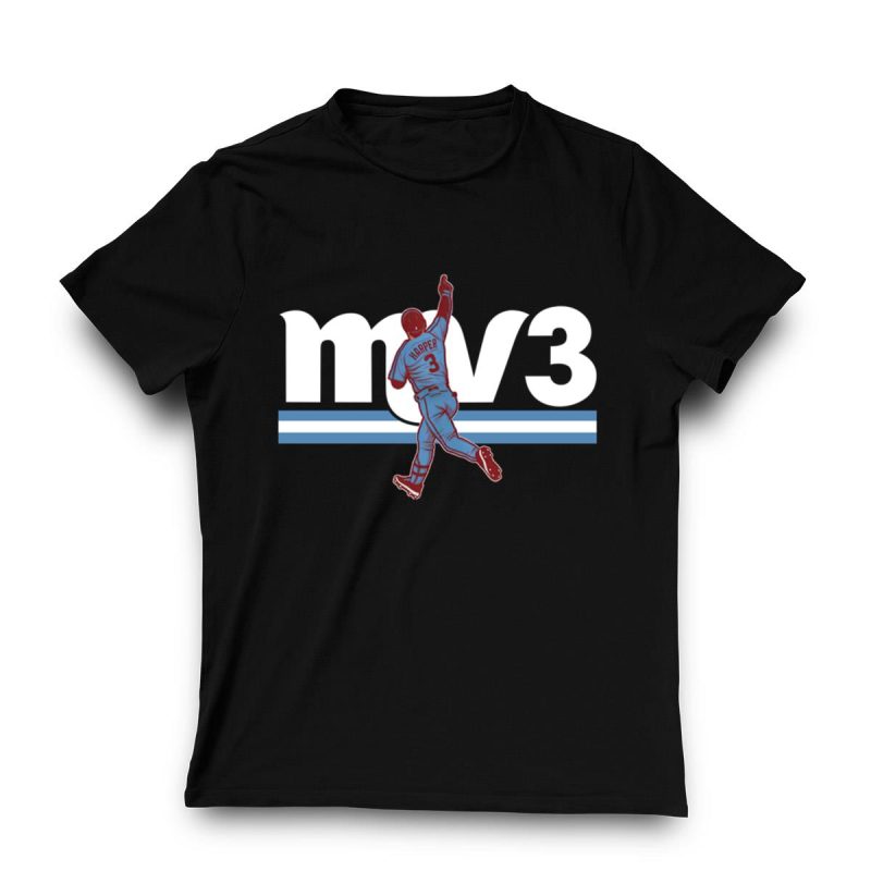 Bryce Harper MVP T-Shirt - Trendy Baseball Fan Tee for All Occasions - Image 3