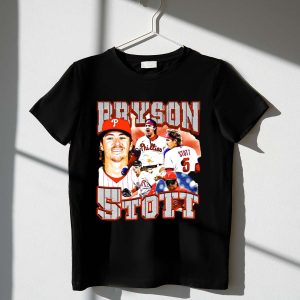Bryson Stott Philadelphia Phillies Player T-Shirt for Baseball Fans