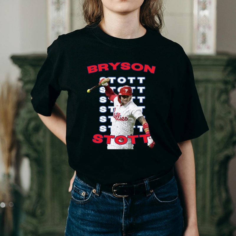 Bryson Stott Grand Slam Baseball T-Shirt – Stylish Graphic Tee for Fans - Image 2