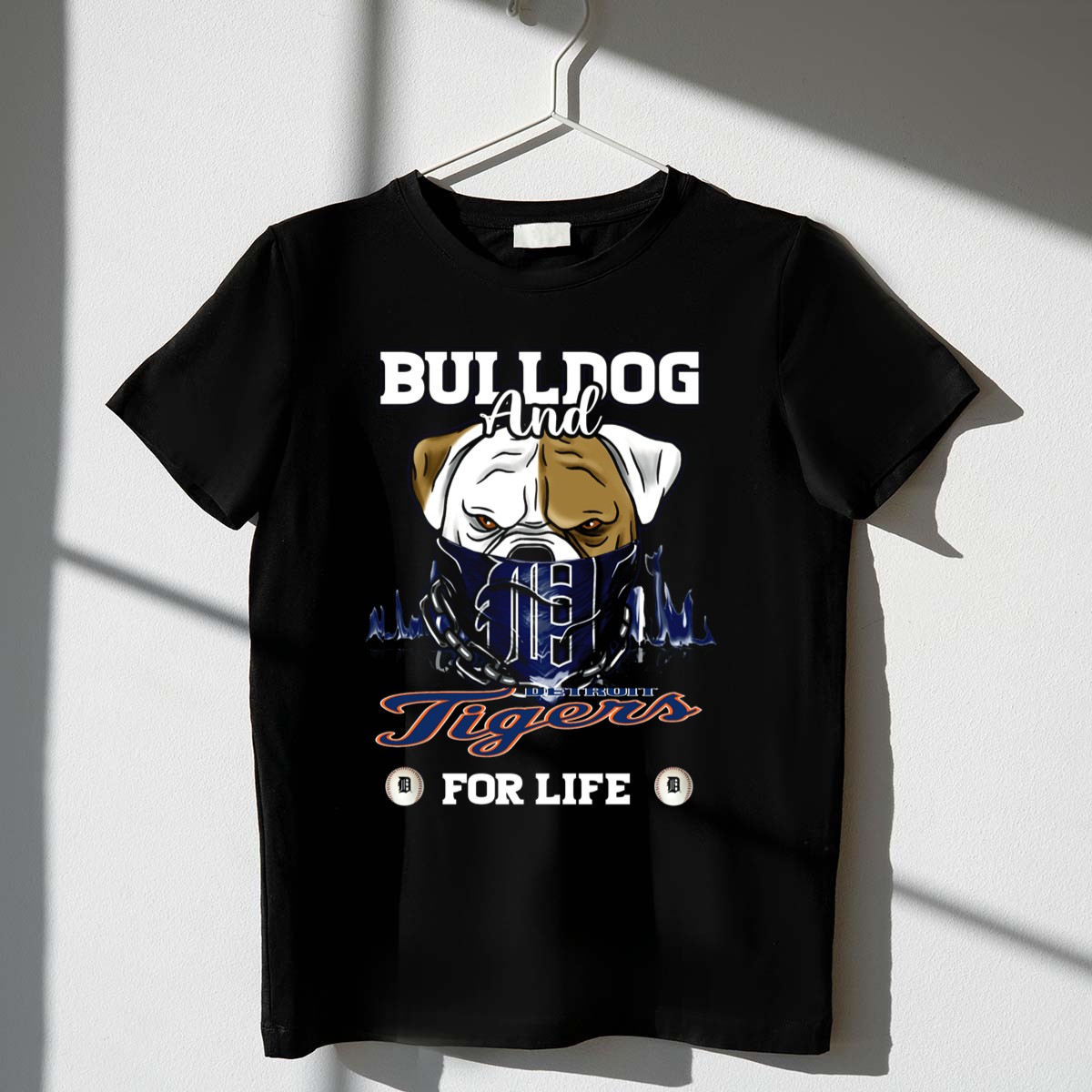 Bulldog And Detroit Tigers For Life T Shirt t shirt 1 1