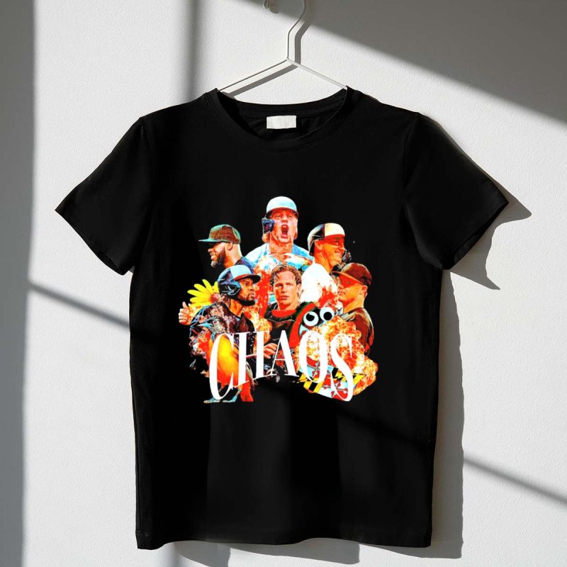 CHAOS Baltimore Orioles Baseball Players Action Collage T Shirt t shirt 1 1