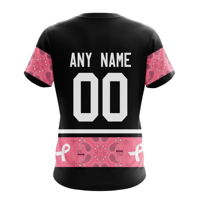 Pittsburgh Pirates In October We Wear Pink Breast Cancer All-Over Print T-Shirt - Image 2