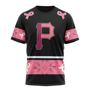 Pittsburgh Pirates In October We Wear Pink Breast Cancer All-Over Print T-Shirt