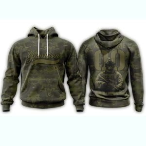 Personalized New York Yankees Military Appreciation Month Hoodie For Fans