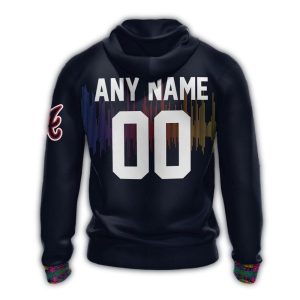 Custom Atlanta Braves City Connect All-Over Print Hoodie
