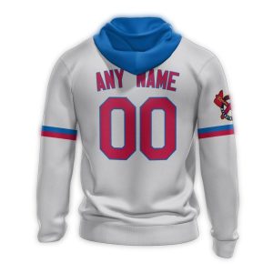 Custom Atlanta Braves Striped Gray Aop Hoodie For Fans