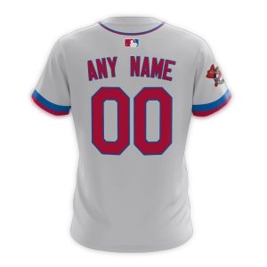 Custom Atlanta Braves Striped Gray All-Over Print T-Shirt