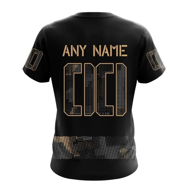 Personalized Name and Number Pittsburgh Pirates Armed Forces Day All-Over Print T-Shirt - Image 2