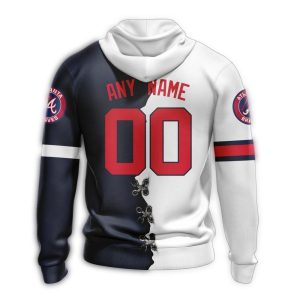 Custom Atlanta Braves All-Over Print Hoodie For Fans