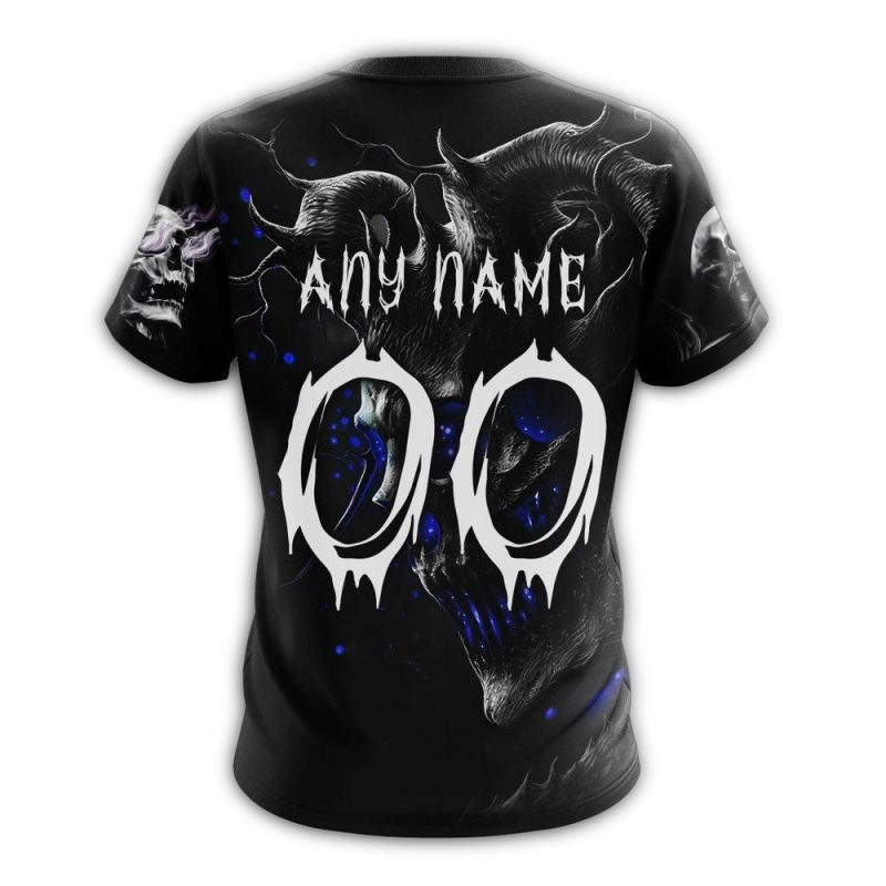 CUSTOM NXTMLSkullNYY240816 000 tee back