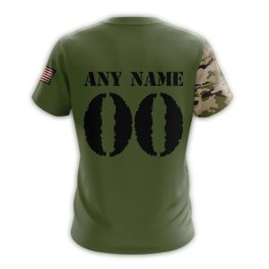 Personalized Atlanta Braves Camo Veterans Day All-Over Print T-Shirt For Men