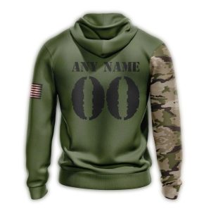 Custom New York Yankees Camouflage Hoodie For Veterans Day Celebration